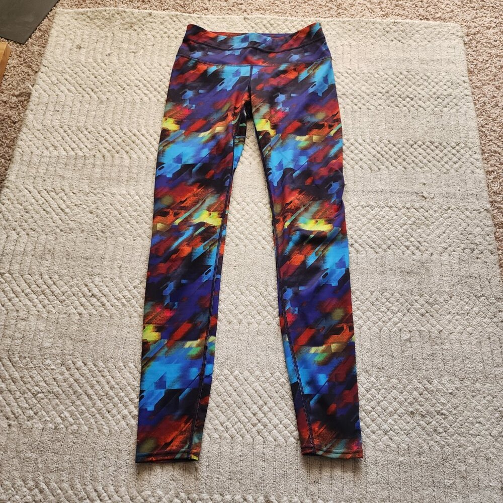 Athleta Sonar Colorburst Rainbow Leggings XS – Full Length, Multicolor - Picture 12 of 16